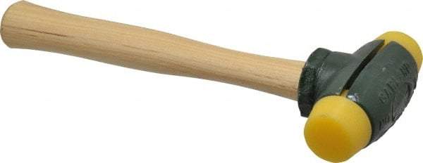 Garland - 1-1/2 Lb Head 1-1/4" Face Plastic Split Head Hammer - 11" OAL, Wood Handle - Americas Industrial Supply