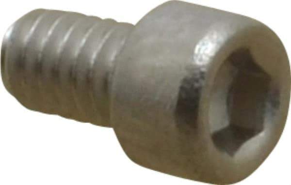 Value Collection - #1-72 UNF Hex Socket Drive, Socket Cap Screw - Grade 18-8 Stainless Steel, 1/8" Length Under Head - Americas Industrial Supply