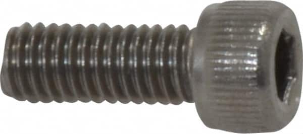 Value Collection - #10-32 UNF Hex Socket Drive, Socket Cap Screw - Grade 18-8 Stainless Steel, 1/2" Length Under Head - Americas Industrial Supply