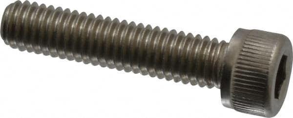Value Collection - #10-32 UNF Hex Socket Drive, Socket Cap Screw - Grade 18-8 Stainless Steel, 7/8" Length Under Head - Americas Industrial Supply