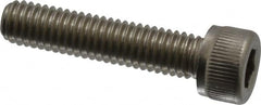 Value Collection - #10-32 UNF Hex Socket Drive, Socket Cap Screw - Grade 18-8 Stainless Steel, 7/8" Length Under Head - Americas Industrial Supply
