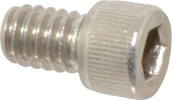 Value Collection - 1/4-20 UNC Hex Socket Drive, Socket Cap Screw - Grade 18-8 Stainless Steel, 3/8" Length Under Head - Americas Industrial Supply