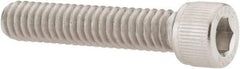 Value Collection - 1/4-20 UNC Hex Socket Drive, Socket Cap Screw - Grade 18-8 Stainless Steel, Fully Threaded, 1-1/4" Length Under Head - Americas Industrial Supply