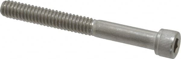 Value Collection - 1/4-20 UNC Hex Socket Drive, Socket Cap Screw - Grade 18-8 Stainless Steel, Partially Threaded, 2-1/4" Length Under Head - Americas Industrial Supply