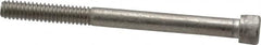 Value Collection - 1/4-20 UNC Hex Socket Drive, Socket Cap Screw - Grade 18-8 Stainless Steel, Partially Threaded, 3" Length Under Head - Americas Industrial Supply