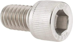 Value Collection - 5/16-18 UNC Hex Socket Drive, Socket Cap Screw - Grade 18-8 Stainless Steel, Fully Threaded, 1/2" Length Under Head - Americas Industrial Supply