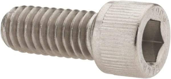 Value Collection - 5/16-18 UNC Hex Socket Drive, Socket Cap Screw - Grade 18-8 Stainless Steel, Fully Threaded, 3/4" Length Under Head - Americas Industrial Supply