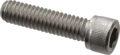 Value Collection - 5/16-18 UNC Hex Socket Drive, Socket Cap Screw - Grade 18-8 Stainless Steel, Fully Threaded, 1-1/4" Length Under Head - Americas Industrial Supply