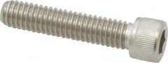 Value Collection - 5/16-18 UNC Hex Socket Drive, Socket Cap Screw - Grade 18-8 Stainless Steel, Fully Threaded, 1-1/2" Length Under Head - Americas Industrial Supply