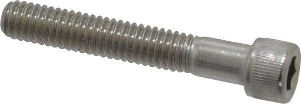 Value Collection - 5/16-18 UNC Hex Socket Drive, Socket Cap Screw - Grade 18-8 Stainless Steel, Partially Threaded, 2" Length Under Head - Americas Industrial Supply