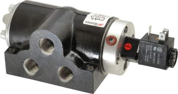 ARO/Ingersoll-Rand - 3/8", K Series 4-Way High Flow Stacking Solenoid Valve - 120 VAC, 2.3 CV Rate, 2.56" High - Americas Industrial Supply