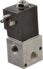ARO/Ingersoll-Rand - 1/4", CAT Series 3-Way 2-Position Stacking Solenoid Valve - 120 VAC, 0.2 CV Rate, 3-1/2" High - Americas Industrial Supply