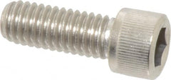 Value Collection - 3/8-16 UNC Hex Socket Drive, Socket Cap Screw - Grade 18-8 Stainless Steel, Fully Threaded, 1" Length Under Head - Americas Industrial Supply
