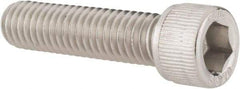 Value Collection - 3/8-16 UNC Hex Socket Drive, Socket Cap Screw - Grade 18-8 Stainless Steel, Fully Threaded, 1-1/2" Length Under Head - Americas Industrial Supply