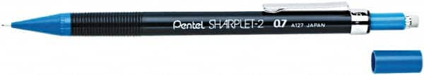 Pentel - 0.7mm Lead Mechanical Pencil - Black - Americas Industrial Supply