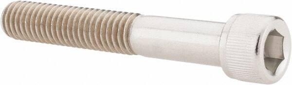 Value Collection - 3/8-16 UNC Hex Socket Drive, Socket Cap Screw - Grade 18-8 Stainless Steel, Partially Threaded, 2-1/2" Length Under Head - Americas Industrial Supply