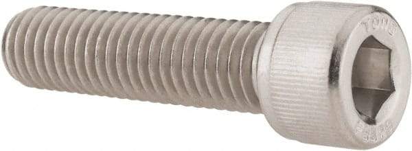 Value Collection - 1/2-13 UNC Hex Socket Drive, Socket Cap Screw - Grade 18-8 Stainless Steel, Fully Threaded, 2" Length Under Head - Americas Industrial Supply