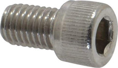 Value Collection - 1/4-28 UNF Hex Socket Drive, Socket Cap Screw - Grade 18-8 Stainless Steel, 3/8" Length Under Head - Americas Industrial Supply