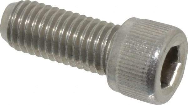 Value Collection - 1/4-28 UNF Hex Socket Drive, Socket Cap Screw - Grade 18-8 Stainless Steel, 5/8" Length Under Head - Americas Industrial Supply
