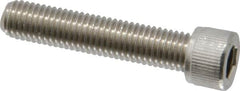 Value Collection - 1/4-28 UNF Hex Socket Drive, Socket Cap Screw - Grade 18-8 Stainless Steel, 1-1/4" Length Under Head - Americas Industrial Supply