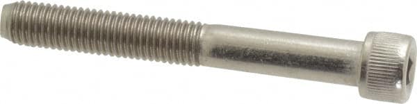 Value Collection - 1/4-28 UNF Hex Socket Drive, Socket Cap Screw - Grade 18-8 Stainless Steel, 2" Length Under Head - Americas Industrial Supply