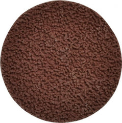 Made in USA - 2" Disc Diam, 320 Grit, Aluminum Oxide Quick Change Disc - Type S Attaching System, Coated, Brown, Extra Fine Grade - Americas Industrial Supply