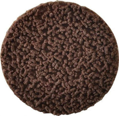 Made in USA - 1-1/2" Disc Diam, 180 Grit, Aluminum Oxide Quick Change Disc - Type R Attaching System, Coated, Brown, Very Fine Grade - Americas Industrial Supply