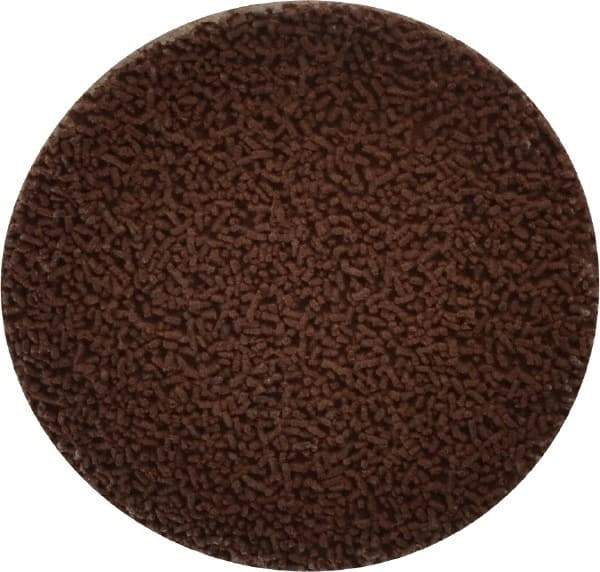 Made in USA - 2" Disc Diam, 600 Grit, Aluminum Oxide Quick Change Disc - Type R Attaching System, Coated, Brown, Super Fine Grade - Americas Industrial Supply