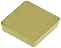 Hertel - SPG423 Grade HC210 Carbide Turning Insert - TiN Finish, 90° Square, 1/2" Inscr Circle, 1/8" Thick, 3/64" Corner Radius - Americas Industrial Supply