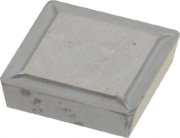 Hertel - SPMR422 Grade HT10 Carbide Turning Insert - Uncoated, 90° Square, 1/2" Inscr Circle, 1/8" Thick, 1/32" Corner Radius - Americas Industrial Supply