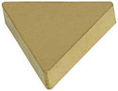Hertel - TNG322 Grade HC335 Carbide Turning Insert - TiC/TiCN/TiN Finish, 60° Triangle, 3/8" Inscr Circle, 1/8" Thick, 1/32" Corner Radius - Americas Industrial Supply