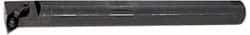 Hertel - 1.3" Min Bore Diam, 12" OAL, 1" Shank Diam, A-MDUN Indexable Boring Bar - DN.. Insert, Screw or Clamp Holding Method - Americas Industrial Supply