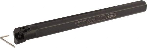 Hertel - 1.2" Min Bore Diam, 12" OAL, 1" Shank Diam, A-MCLN Indexable Boring Bar - CN.. Insert, Screw or Clamp Holding Method - Americas Industrial Supply