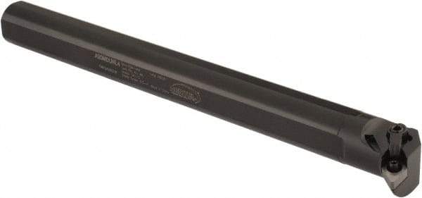 Hertel - 1.705" Min Bore Diam, 14" OAL, 1-1/4" Shank Diam, A-MDUN Indexable Boring Bar - DN.. Insert, Screw or Clamp Holding Method - Americas Industrial Supply