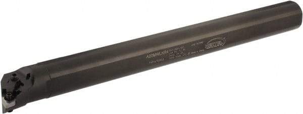 Hertel - 1.47" Min Bore Diam, 14" OAL, 1-1/4" Shank Diam, A-MWLN Indexable Boring Bar - WN.. Insert, Screw or Clamp Holding Method - Americas Industrial Supply