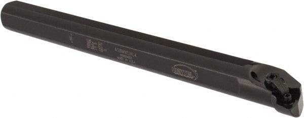 Hertel - 1.22" Min Bore Diam, 12" OAL, 1" Shank Diam, A-MWLN Indexable Boring Bar - WN.. Insert, Screw or Clamp Holding Method - Americas Industrial Supply