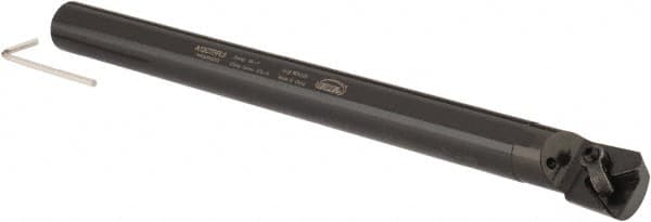 Hertel - 0.93" Min Bore Diam, 10" OAL, 3/4" Shank Diam, A-CTFP Indexable Boring Bar - TP.. Insert, Clamp Holding Method - Americas Industrial Supply