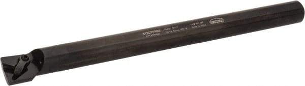 Hertel - 0.93" Min Bore Diam, 10" OAL, 3/4" Shank Diam, A-CTFP Indexable Boring Bar - TP.. Insert, Clamp Holding Method - Americas Industrial Supply