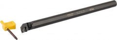 Hertel - 0.77" Min Bore Diam, 10" OAL, 5/8" Shank Diam, A-SCLP Indexable Boring Bar - CP.. 32.52 Insert, Screw Holding Method - Americas Industrial Supply
