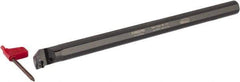 Hertel - 0.77" Min Bore Diam, 10" OAL, 5/8" Shank Diam, A-SCLP Indexable Boring Bar - CP.. 32.52 Insert, Screw Holding Method - Americas Industrial Supply