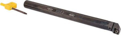 Hertel - 0.93" Min Bore Diam, 10" OAL, 3/4" Shank Diam, A-SCLP Indexable Boring Bar - CP.. Insert, Screw Holding Method - Americas Industrial Supply