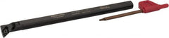 Hertel - 0.6" Min Bore Diam, 6" OAL, 3/8" Shank Diam, A-SDUP Indexable Boring Bar - DP.. 21.51 Insert, Screw Holding Method - Americas Industrial Supply