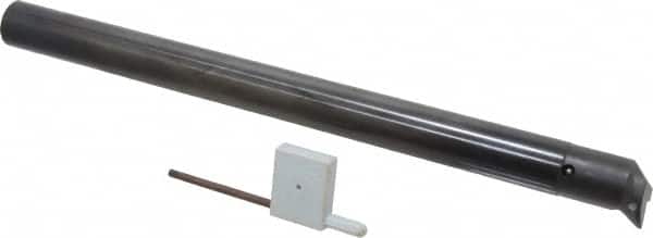 Hertel - 0.98" Min Bore Diam, 10" OAL, 3/4" Shank Diam, A-SDUP Indexable Boring Bar - DP.. 32.52 Insert, Screw Holding Method - Americas Industrial Supply