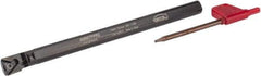 Hertel - 0.48" Min Bore Diam, 6" OAL, 3/8" Shank Diam, A-STFP Indexable Boring Bar - TP.. 21.51 Insert, Screw Holding Method - Americas Industrial Supply