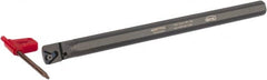 Hertel - 0.6" Min Bore Diam, 8" OAL, 1/2" Shank Diam, A-STFP Indexable Boring Bar - TP.. 21.51 Insert, Screw Holding Method - Americas Industrial Supply