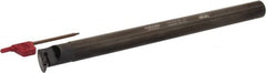 Hertel - 0.98" Min Bore Diam, 10" OAL, 3/4" Shank Diam, A-SVUB Indexable Boring Bar - VB.. 332 Insert, Screw Holding Method - Americas Industrial Supply