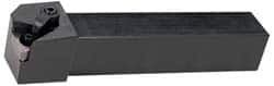 Hertel - MTFN, Right Hand Cut, 0° Lead Angle, 1-1/2" Shank Height x 1-1/2" Shank Width, Negative Rake Indexable Turning Toolholder - 6" OAL, TN..54. Insert Compatibility, Screw or Clamp Holding Method - Americas Industrial Supply