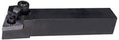 Hertel - MTJN, Left Hand Cut, 3° Lead Angle, 1" Shank Height x 1" Shank Width, Negative Rake Indexable Turning Toolholder - 6" OAL, TN..33. Insert Compatibility, Series Multi-Option - Americas Industrial Supply