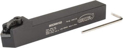 Hertel - MSDN, Neutral Cut, 0° Lead Angle, 5/8" Shank Height x 5/8" Shank Width, Negative Rake Indexable Turning Toolholder - 4-1/2" OAL, SN..32. Insert Compatibility, Series Multi-Option - Americas Industrial Supply