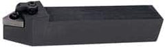 Hertel - MTEN, Neutral Cut, 0° Lead Angle, 1/2" Shank Height x 1/2" Shank Width, Negative Rake Indexable Turning Toolholder - 4-1/2" OAL, TN..22. Insert Compatibility, Series Multi-Option - Americas Industrial Supply